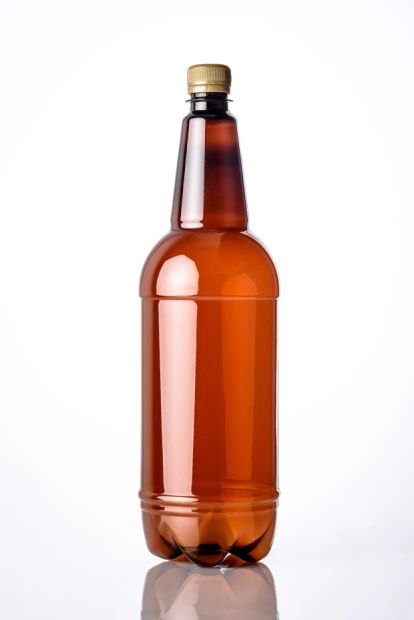 PET BOTTLE 1.5 L FOR BEER BROWN WITHOUT CAP (91 PCS)