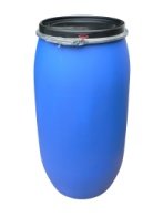 PE SUD 150 L UN BLUE 5.35 KG REMOVABLE LID + LEVER CLUTCH