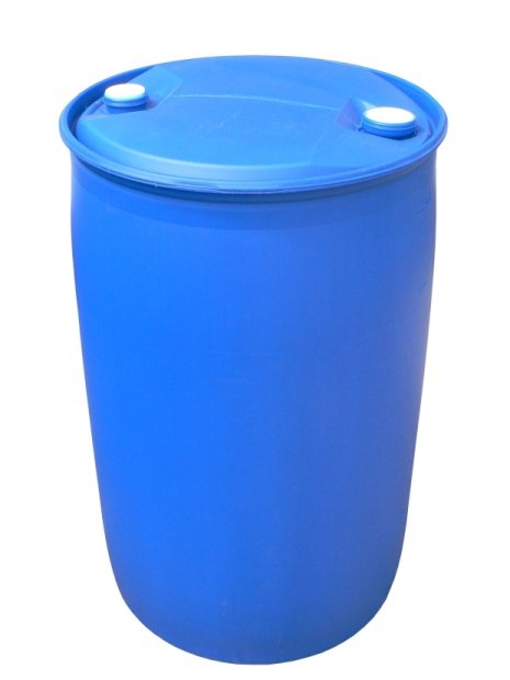 PE BARREL 220L L-RING BLUE UN 1H1/Y1.9 CAPS 70x6 / 56x4 8.2 kg