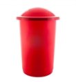 DRAIN BUCKET TOP 50 L, DIMENSION 41 X 66 CM, RED