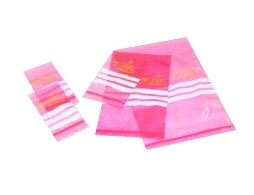 PINK ANTISTATIC BAG 6 x 8 "(155 x 205 MM) OPEN