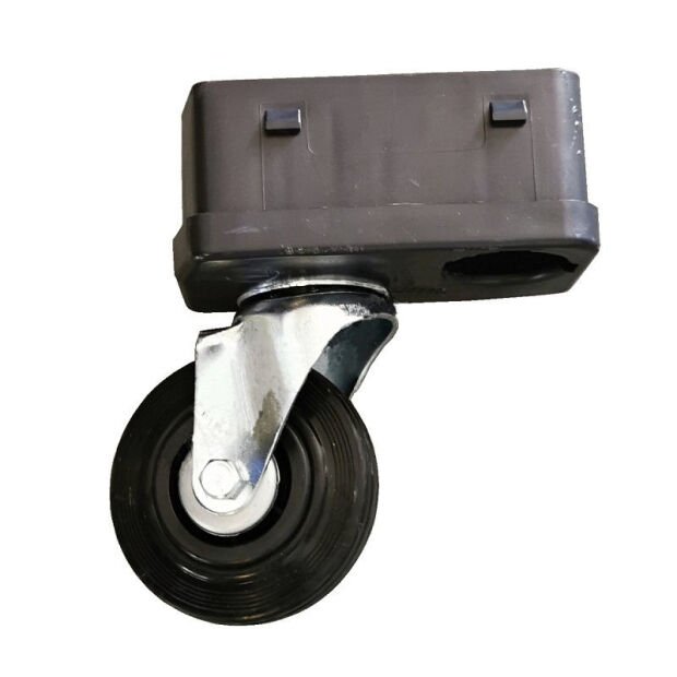 WHEEL FOR PLASTIC TRANSPORT BOX STANDARD LEFT