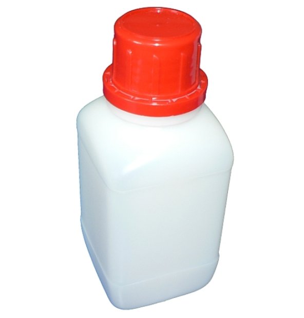 310-83971 HDPE BOTTLE 250 ML NATURAL RECTANGULAR