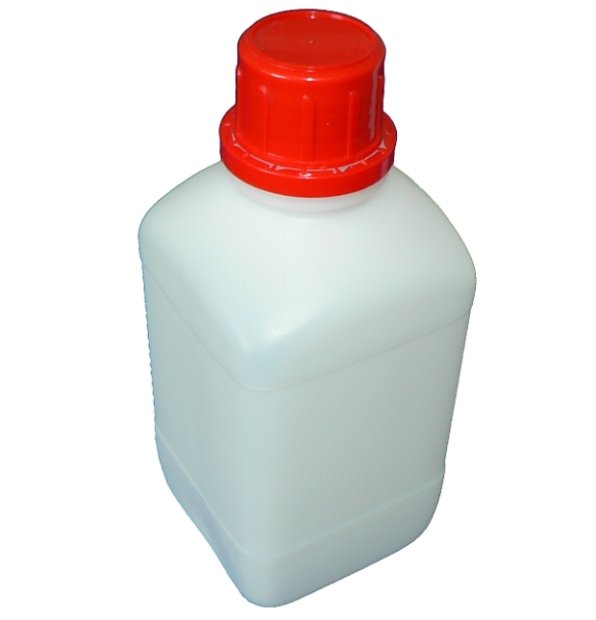 310-83972 HDPE BOTTLE 500 ML NATURAL RECTANGULAR