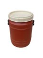 PLASTIC SUD 64L UN BROWN / BEIGE HOLDER SCREW LID