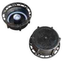 PE SOCKET DIN 51 MM BLACK BLEED (DIN 55)