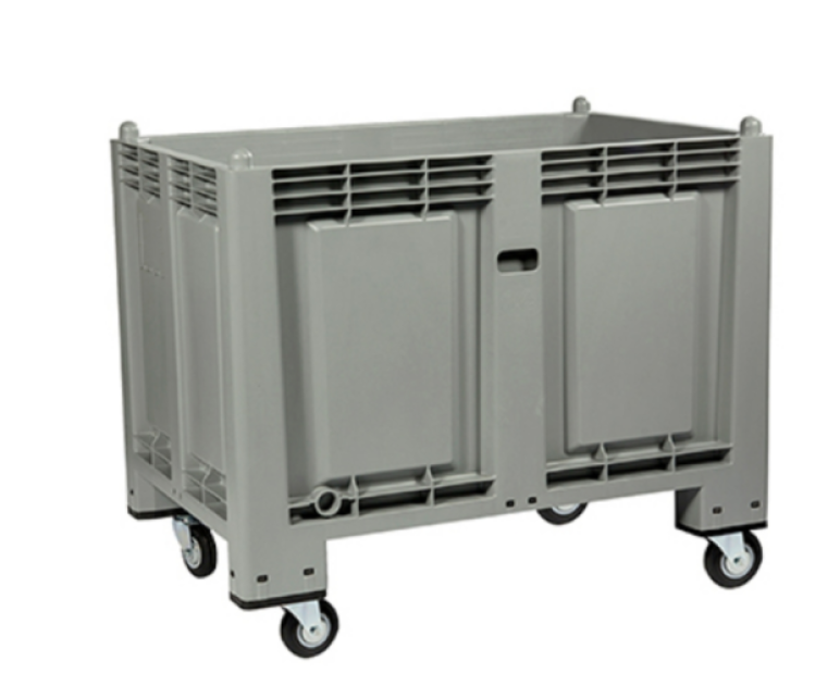 PLASTIC TRANSPORT BOX, DIMENSION 1000 X 700 X 650 MM, 4 LEG, FOOD, OZN. 80124150