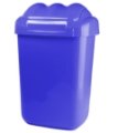 WASTE BASKET LAFA 50 L, DIM. 39 X 33 X 66 CM, BLUE