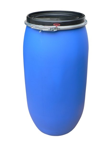 PE SUD 150 L UN BLUE 5.35 KG REMOVABLE LID + LEVER CLUTCH