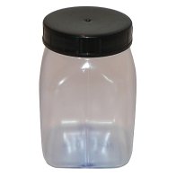 310-70597 PVC Bowl 200 ML Clear Wide Angle Edge