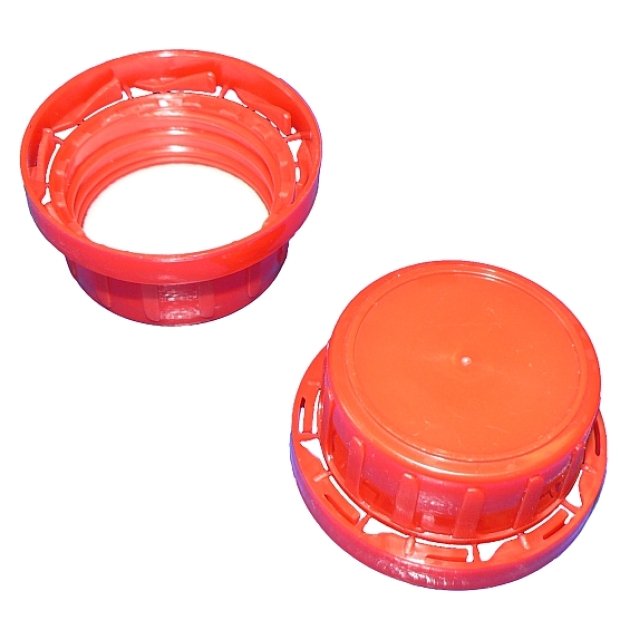 805-83761 PP SCREW CAP RED FOR BOTTLE 100 ML BROADBAND