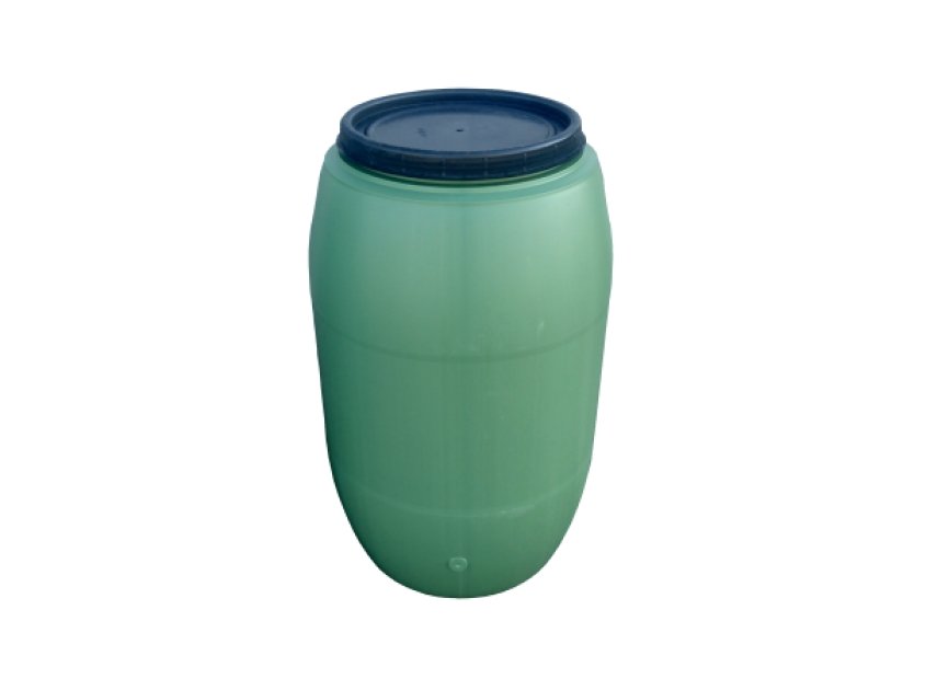 HDPE PLASTIC SUD 220L FOR RAIN WATER GARDEN WITH DRAIN COCK, SCREW LID (SUD ON WATER 200L)(3)