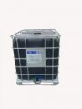 IBC CONTAINER 1000 L REKO BLACK CONTAINER, METAL PALLET, 150/50 WITHOUT UN, INTERCHANGEABLE FLAP FAUCET DN 50 MM