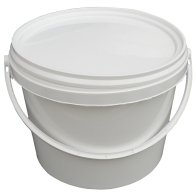 PLASTIC BAG 2.3LS BALL WHITE / WHITE PLASTIC HOLDER, ST. FUSE LID