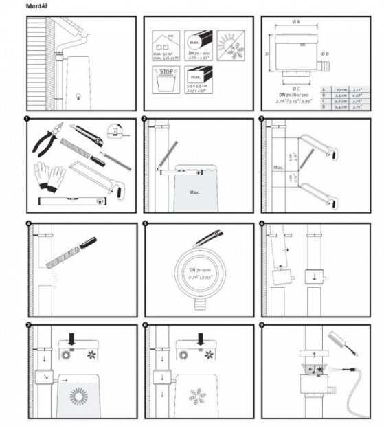 RAINWATER COLLECTOR WITH FILTER - AUTOMATIC(5)