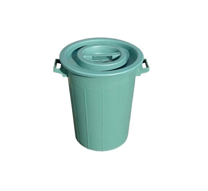 65L LID WASTE TANK GREEN