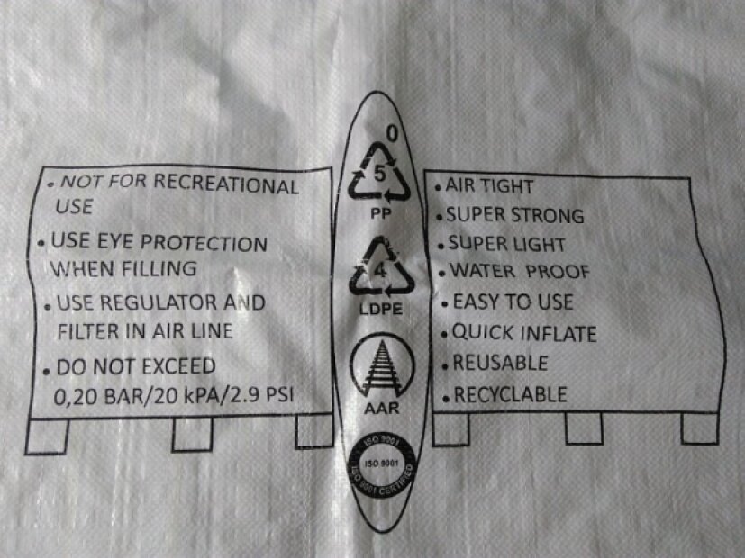 AIR FIXATION BAG LEVEL1, 0.2BAR, 900x2100MM(3)