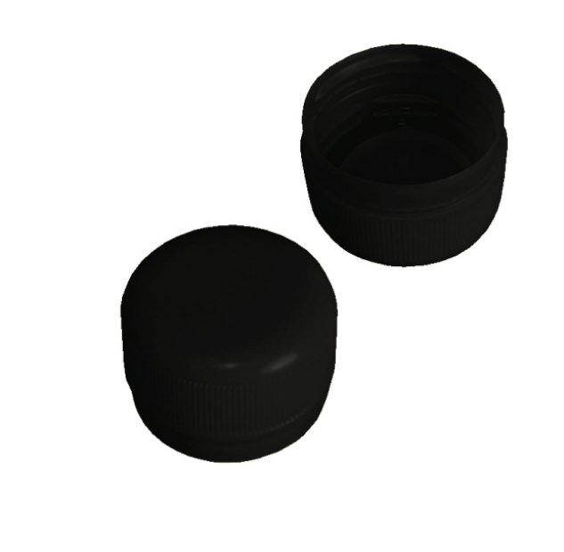 SCREW CAP FOR PET BOTTLE STANDARD BLACK