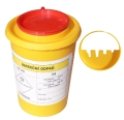 MEDICINAL WASTE TANK 0.5 L INCLUDING 124 x 98/76 MM (150KS / KARTON)