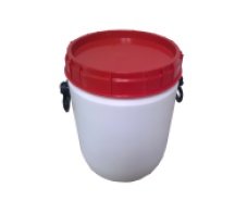 BARREL PE 34 L WHITE / RED TYPE 6950-91-046 HOLDERS