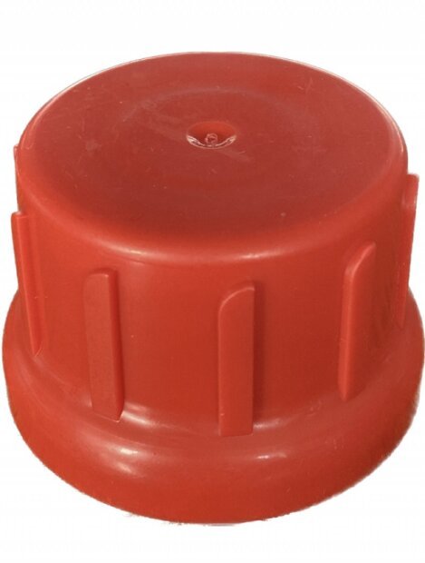 805-84182 PP RED CAP WITH BLEEDING BOTTLE FOR BOTTLE BOTTOM SERIES 308/310 500-2500 ML