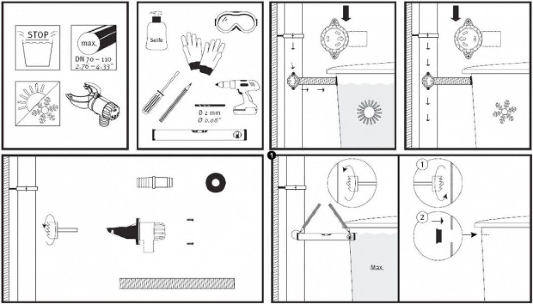 RAINWATER COLLECTOR - QUICK ASSEMBLY(6)