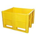 PLASTIC BOX TYPE 1000, DIMENSIONS 1200 x 1000 x 740 MM, YELLOW, STANDARD(2)2