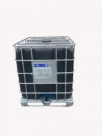 IBC CONTAINER 1000 L REKO BLACK CONTAINER, METAL PALLET, 150/50 WITHOUT UN, INTERCHANGEABLE FLAP FAUCET DN 50 MM