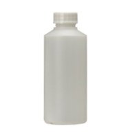 BOTTLE HDPE 250 ML NATUR CYLINDER CYLINDER GL 28, WITHOUT CLOSING PUV011