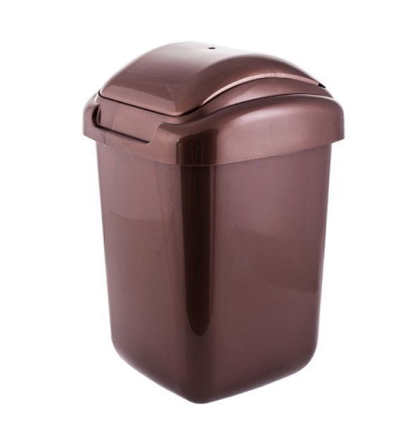 WASTE BASKET TREE, VOLUME 15 L, DIMENSION 22.5 X 23 X 30 CM, BROWN