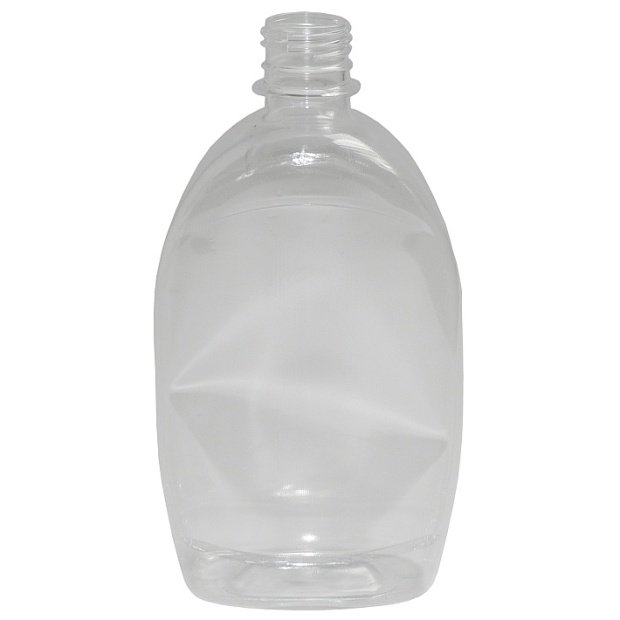 PET BOTTLE 500 ML TRANSPARENT DOSAGE DISPENSER 28/410 WITHOUT CLOSING(2)