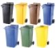 Plastic trash cans