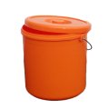 PLASTIC BASKET WITH LID 10 L ORANGE(2)2