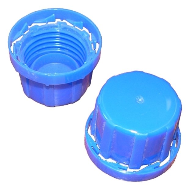 805-76305 PP SCREW BUTTON BLUE FOR BOTTLE OF STRAIGHT HOLDER 2500 ML