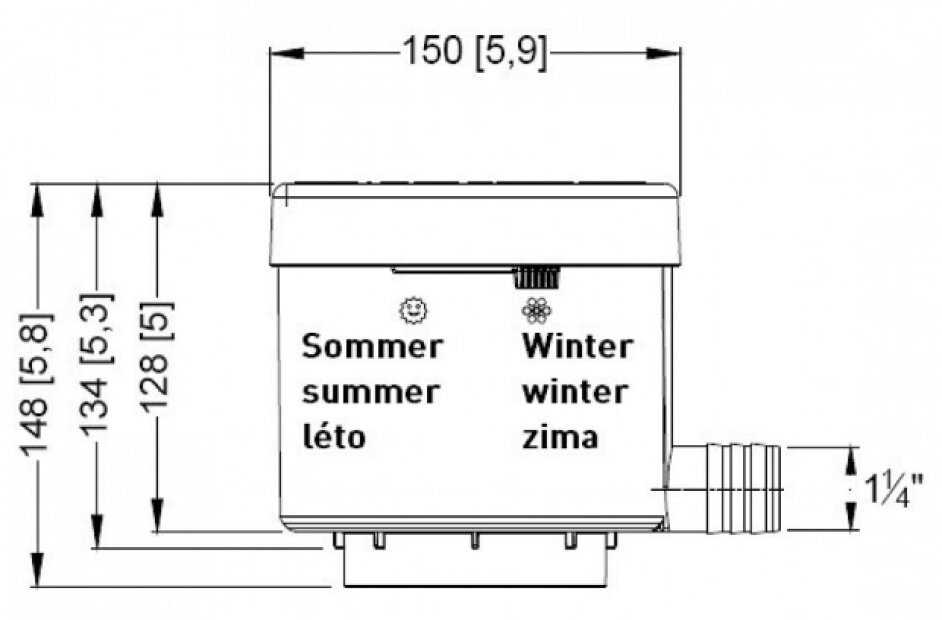 RAINWATER COLLECTOR WITH FILTER - AUTOMAT DE - LUXE(4)