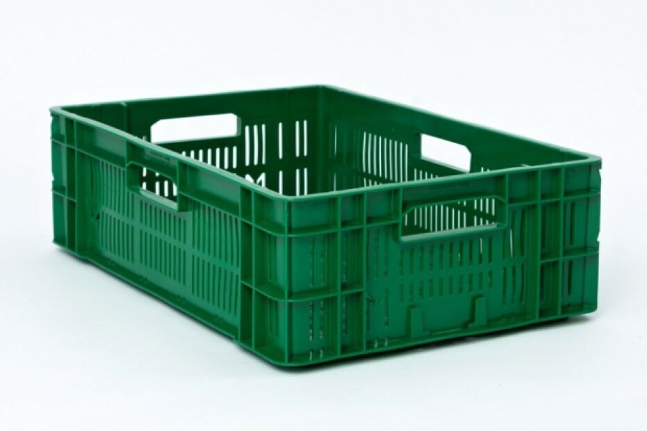 PLASTIC FRUIT CONTAINER. 600 x 400 x 180 mm, E6418(2)