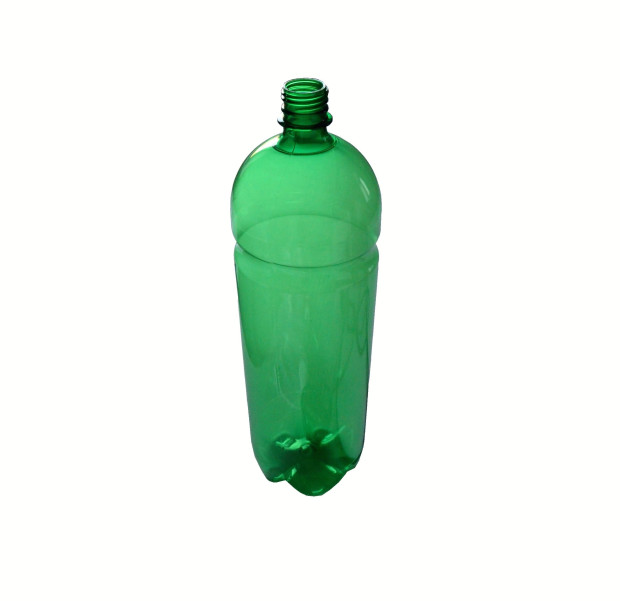 PET BOTTLE 2L FOR WINE GREEN WITHOUT CLOSING(2)