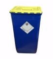 KLINIK BOX MEDICAL WASTE TANK 60L BLUE UN CONCENTRAL INCLUDING LID