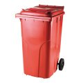 PLASTIC ASHTRAY 240L COMMUNAL WASTE BOTTLE red