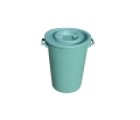 75L LID WASTE TANK GREEN