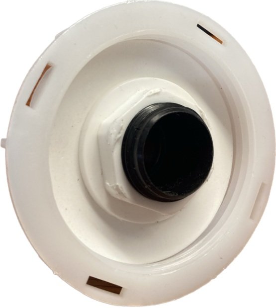 PP REDUCTION ADAPTER DN 50 MM FINE THREAD 62x2.3 MM (307/3) WITH HOSE ATTACHMENT 1" (25 MM)(2)