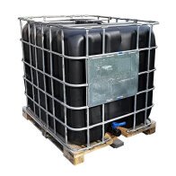 IBC MAS 1000L WITHOUT UNIT 150/50 REKO BLACK CONTAINER WOODEN PALLET REPLACEMENT FLAP COCK DN 50 M