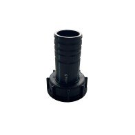 PP REDUCTION DN 50 mm / 40 mm BLACK- 1 1/2" FOR IBC TYPE WERIT