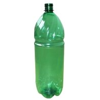 PET BOTTLE 2 L WINE GREEN WITHOUT CLOSING