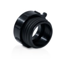 R2" PLASTIC ADAPTER FOR TRANSITION FROM FINE TO STANDARD THREAD TO IBC