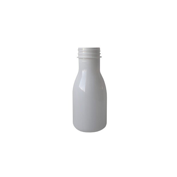 PET BOTTLE 250 ML FOR MILK WHITE WITHOUT CAP