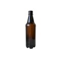 PET BOTTLE 500 ML FOR BEER BROWN WITHOUT CAP (100 PCS)