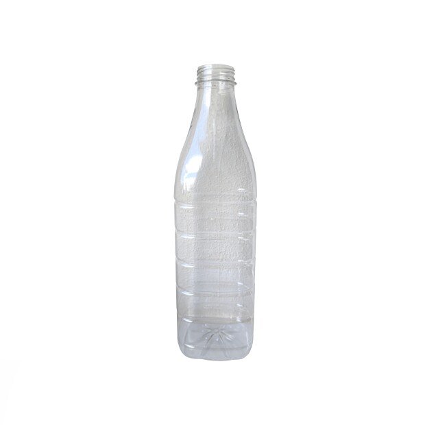 PET BOTTLE 1.5 L FOR MILK CLEAR WITHOUT CAP