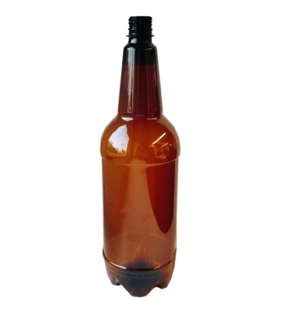 PET BOTTLE 1.5 L FOR BEER BROWN WITHOUT CAP (91 PCS)